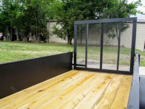 5×10 Utility Trailer with 18in Metal Sides 3500lb Axle - Image 11