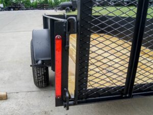 5×10 Utility Trailer with 18in Metal Sides 3500lb Axle - Image 13