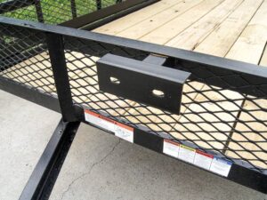 6.4×20 Utility Trailer with Side Gate and 18″ Mesh (2) 3,500lb Axles - Image 10