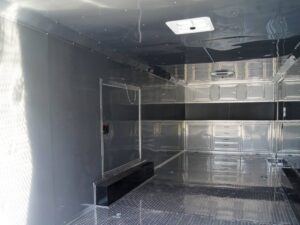 Custom Red 8.5×24 Enclosed Trailer (2) 5200lb Axles ATP Floor Storage - Image 12