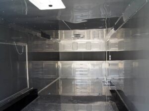 Custom Red 8.5×24 Enclosed Trailer (2) 5200lb Axles ATP Floor Storage - Image 13