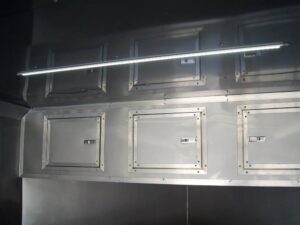 Custom Red 8.5×24 Enclosed Trailer (2) 5200lb Axles ATP Floor Storage - Image 20