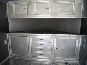 Custom Red 8.5×24 Enclosed Trailer (2) 5200lb Axles ATP Floor Storage - Image 21