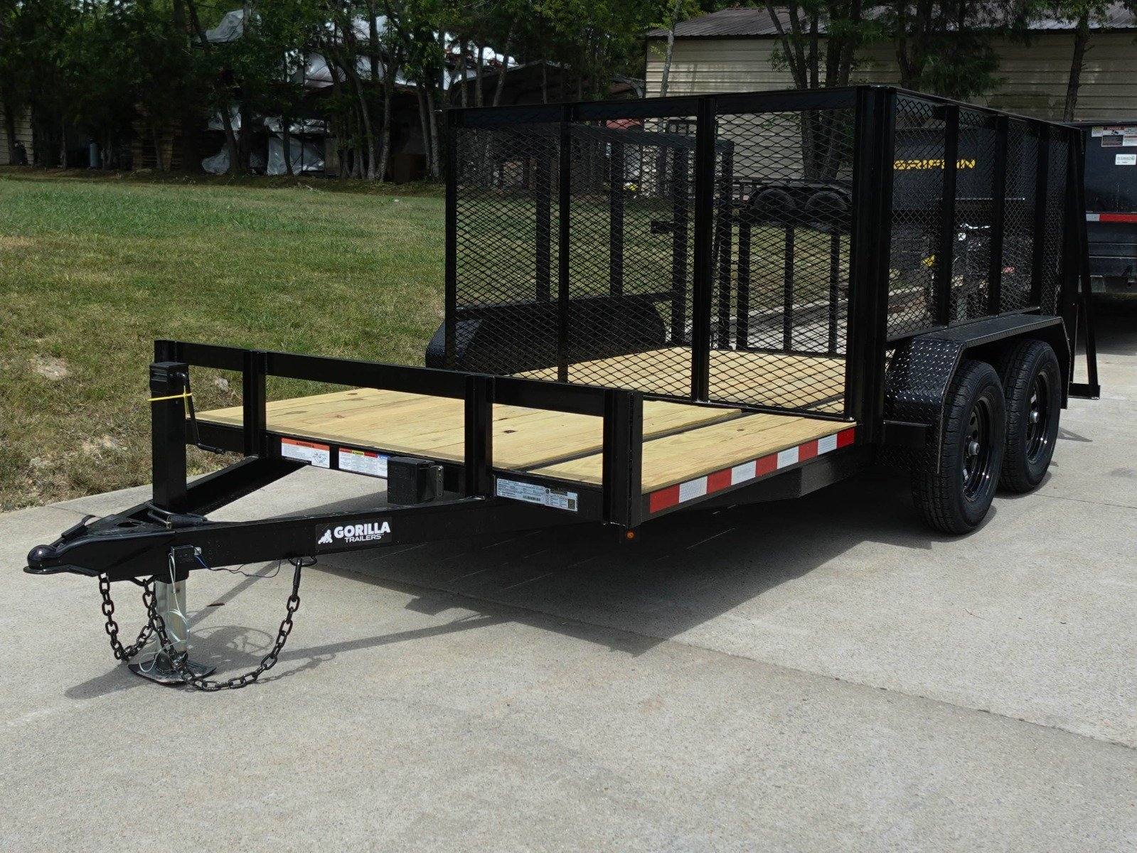 6.4×14 Dovetail Utility Open Deck Trailer (2) 3500 Axles Porta Potty and Portable Restroom 6.4×14 Dovetail Utility Open Deck Trailer (2) 3500 Axles Porta Potty and Portable Restroom - Image 1