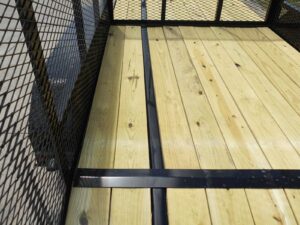 6.4×14 Dovetail Utility Open Deck Trailer (2) 3500 Axles Porta Potty and Portable Restroom - Image 18
