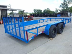 7×16 Utility Trailer Dovetail Powder Coated (2) 3,500lb Axles 7K GVWR - Image 20