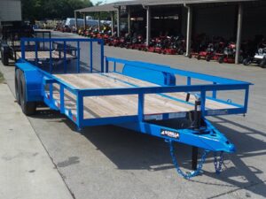 7×16 Utility Trailer Dovetail Powder Coated (2) 3,500lb Axles 7K GVWR - Image 22
