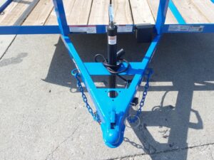 7×16 Utility Trailer Dovetail Powder Coated (2) 3,500lb Axles 7K GVWR - Image 23