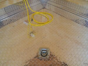 8.5×14 V-Nose Enclosed Trailer – Diamond Plate Floor Storage - Image 13