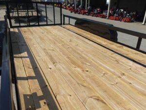 7×16 Utility Trailer Dovetail Powder Coated (2) 3,500lb Axles 7K GVWR - Image 10