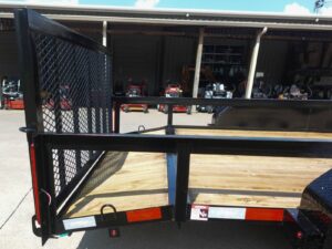 7×16 Utility Trailer Dovetail Powder Coated (2) 3,500lb Axles 7K GVWR - Image 11
