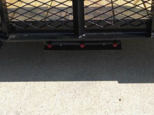 7×16 Utility Trailer Dovetail Powder Coated (2) 3,500lb Axles 7K GVWR - Image 14