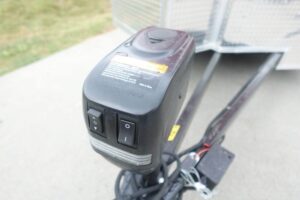 Enclosed Trailer 7′ X 20′ Red Hybrid Trailer Landscaping Equipment etc.. - Image 9