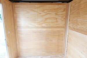 Enclosed Trailer 7′ X 20′ Red Hybrid Motorcycle Event With Roof - Image 20