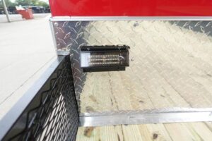 Enclosed Trailer 7′ X 20′ Red Hybrid Trailer Landscaping Equipment etc.. - Image 13