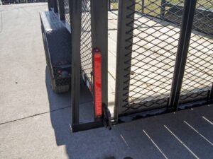 6.4′ X 14′ Tandem Axle Straight Utility Trailer – Mesh 6′ Sides - Image 13