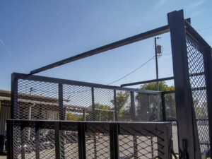 6.4′ X 14′ Tandem Axle Straight Utility Trailer – Mesh 6′ Sides - Image 14