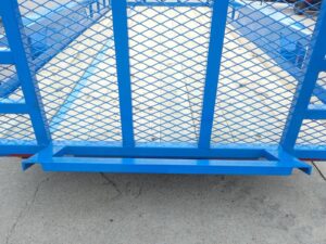7×20 Heavy Duty Blue Straight Deck Utility Trailer (2) 5,200lb Axles with Brakes - Image 17