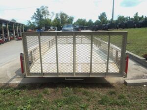 7×14 Straight Deck Tube Top Utility Trailer (2) 3,500lb Axles - Image 7