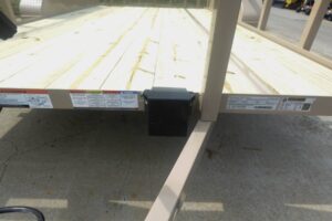 7×14 Straight Deck Tube Top Utility Trailer (2) 3,500lb Axles - Image 11