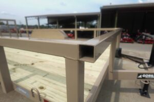 7×14 Straight Deck Tube Top Utility Trailer (2) 3,500lb Axles - Image 14
