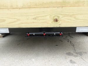 6.4×12 Straight Deck Utility Trailer 6ft Ladder Racks (2) 3500lb Axles - Image 10