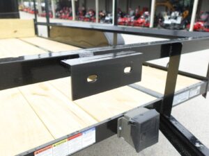 6.4×12 Straight Deck Utility Trailer 6ft Ladder Racks (2) 3500lb Axles - Image 15