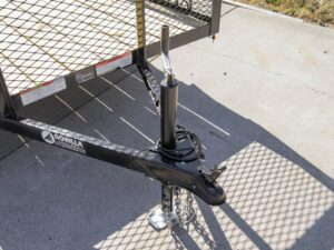 6.4×10 Dovetail Utility Trailer with 2ft Mesh Sides 3,500lb Axle - Image 9