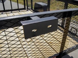 6.4×10 Dovetail Utility Trailer with 2ft Mesh Sides 3,500lb Axle - Image 10