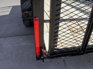 6.4×16 Dovetail Utility Trailer 2ft Mesh (2) 3500lb Axles 7K GVWR - Image 17