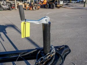 6.4 x 16 Straight Deck Tandem Axle Utility Trailer w/ 6ft Ladder Racks - Image 9