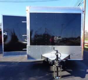 Enclosed Trailer 8.5’x26′ Black – Cargo Car ATV Hauler Storage - Image 2