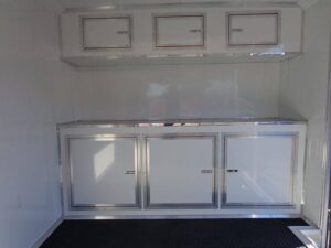 Enclosed Trailer 8.5’x26′ Black – Cargo Car ATV Hauler Storage - Image 17