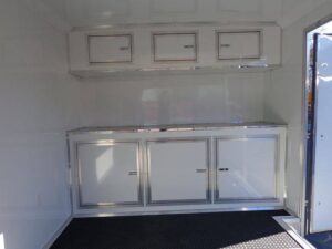 Enclosed Trailer 8.5’x26′ Black – Cargo Car ATV Hauler Storage - Image 16