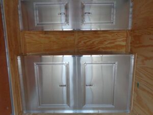 Enclosed Trailer 6’x16′ Black – V-Nose Cargo Equipment Car ATV Storage - Image 13