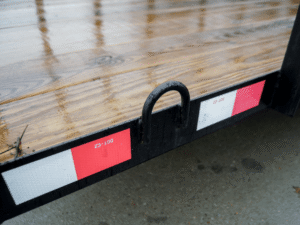 6.4×14 Dovetail Utility Trailer with 4ft Rails (2) 3500lb Axles - Image 12