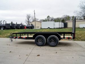 6.4×14 Straight Deck Off Road ATV/UTV Utility Trailer (2) 3,500lb Axles - Image 3