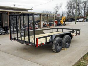 6.4×14 Straight Deck Off Road ATV/UTV Utility Trailer (2) 3,500lb Axles - Image 6