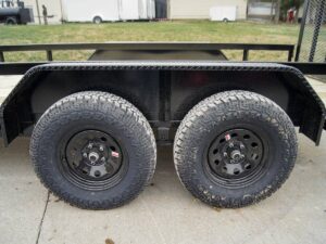 6.4×14 Straight Deck Off Road ATV/UTV Utility Trailer (2) 3,500lb Axles - Image 13