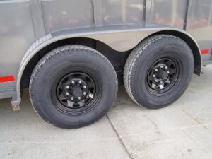 20ft Charcoal Gooseneck Livestock Cattle Trailer (2) 7K Axles 14K GVWR - Image 13
