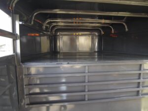 20ft Charcoal Gooseneck Livestock Cattle Trailer (2) 7K Axles 14K GVWR - Image 21