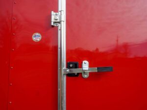 Enclosed Trailer 8.5’x22′ Red & Black – Car Hauler Storage - Image 11