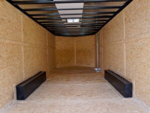 Enclosed Trailer 8.5’x22′ Red & Black – Car Hauler Storage - Image 12