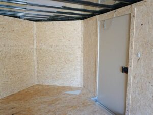 Enclosed Trailer 8.5×24 Tandem Axle Charcoal Gray – Motorcycle Car Hauler Storage - Image 19