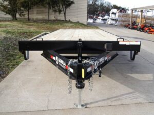 8.5×22 IBeam Deckover Equipment Trailer Straight Deck (2) 5200lb Axles 10K GVWR - Image 3