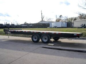 8.5×22 IBeam Deckover Equipment Trailer Straight Deck (2) 5200lb Axles 10K GVWR - Image 5