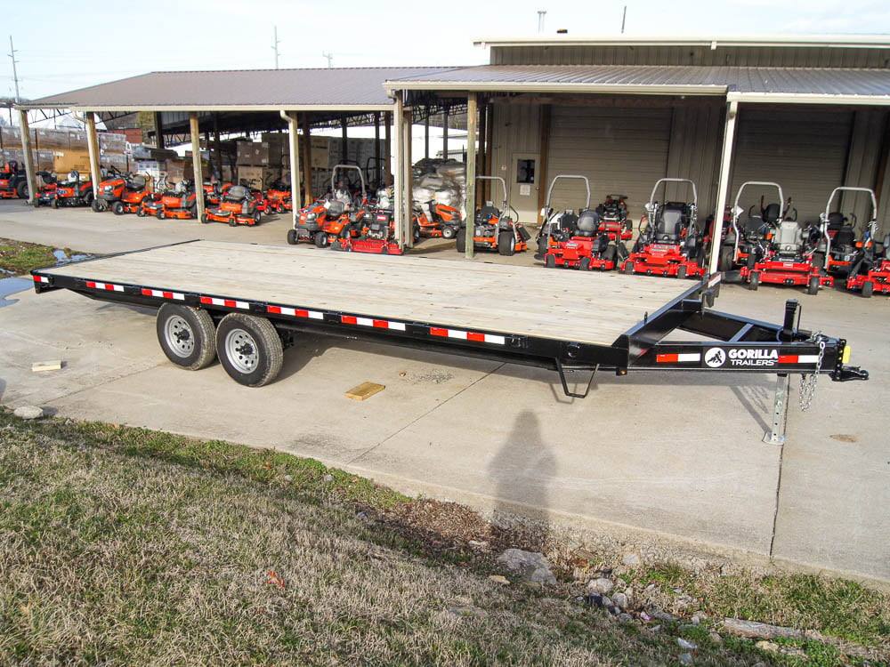 8.5×22 IBeam Deckover Equipment Trailer Straight Deck (2) 5200lb Axles 10K GVWR 8.5×22 IBeam Deckover Equipment Trailer Straight Deck (2) 5200lb Axles 10K GVWR - Image 1