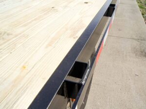 8.5×22 IBeam Deckover Equipment Trailer Straight Deck (2) 5200lb Axles 10K GVWR - Image 10