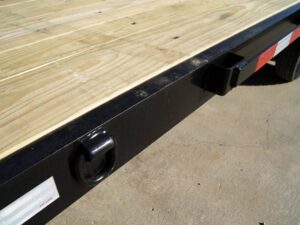 8.5×30 IBeam Gooseneck Straight Deckover Trailer (2) 7K Axles Slide Ramps 14K GVWR - Image 7