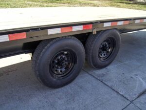 8.5×30 IBeam Gooseneck Straight Deckover Trailer (2) 7K Axles Slide Ramps 14K GVWR - Image 13